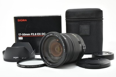[Almost Unused] Sigma 17-50mm F2.8 EX DC HSM Lens For Pentax K From JAPAN