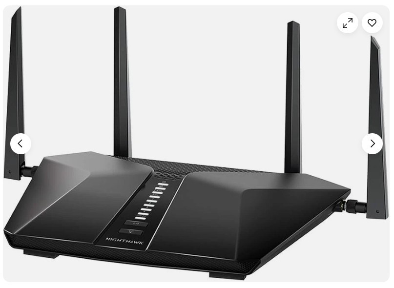 NETGEAR RAX45 Dual-Band AX4300 Wi-Fi 6 Router - RAX45