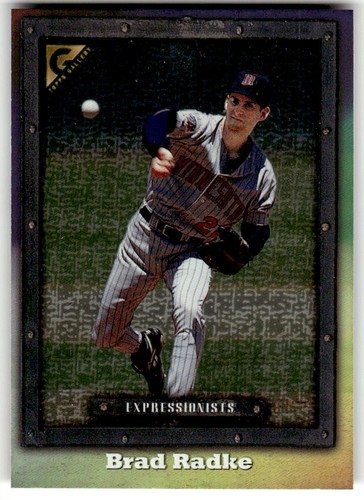 1998 Topps Gallery Brad Radke #102 card