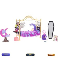 Monster High Playset Clawdeen Wolf Bedroom Doll House Toy Accessories Like