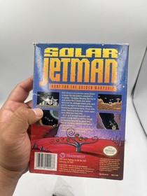Solar Jetman Nintendo Nes Completo CIB Excelente Estado Aut&eacute;ntico