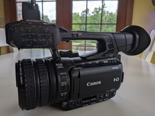 Videocámara Canon XF205 HD cámara de video con bolsa y extras ver fotos