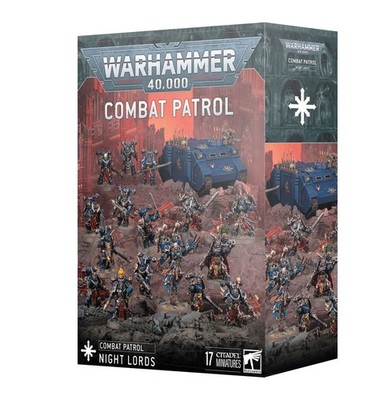 Combat Patrol Night Lords Warhammer 40,000 40k 17 Miniaturen Games Workshop NEU