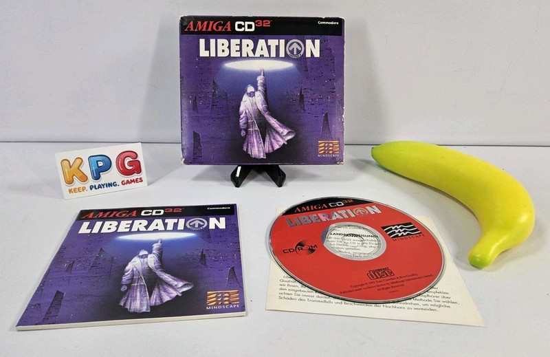Liberation By Mindscape (Commodore Amiga CD32) Complete With Manual - Tested