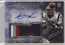 2013 Topps Inception 84/150 Aaron Dobson #IAJP-AD Jumbo Patch Auto 2n9
