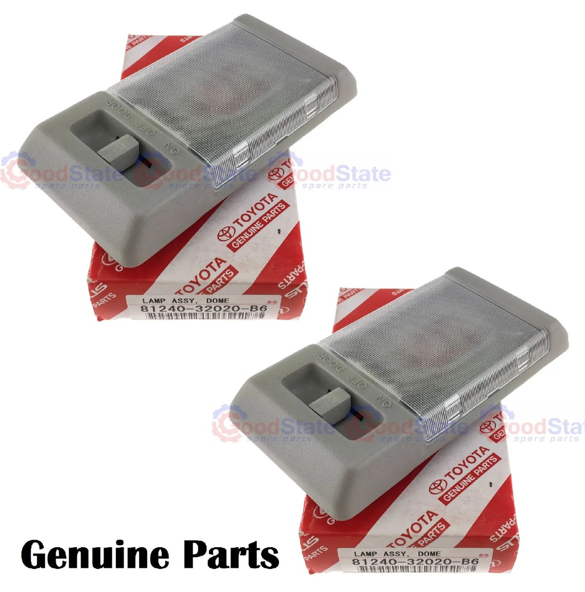 【中古】 モニュメント・ヴァレーの消灯ラッパ Genuine Toyota LandCruiser 80 Series FZJ Middle Interior Dome