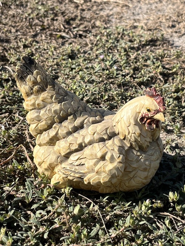 latex fiberglass mold. Make Concrete Or Plaster 5 inches long chicken.