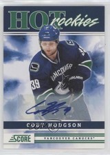 2011-12 Score Hot Rookies Signatures Cody Hodgson #533 Auto 1o3
