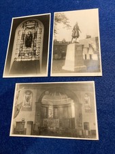 GRAVESEND ST GEORGES CHURCH   TRIO  PHOTOS  9/13 CM Pocahontas AMERICANA
