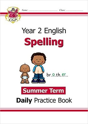 KS1 Spelling Year 2 Daily Practice Book: Summer Term (CGP Year 2... - CGP Books