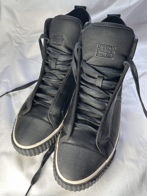 G-STAR  Scuba Reflective Mid Sneakers black Gr. 45 (NP: 129,95 EUR)