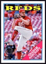 2023 Topps 1988 Baseball Graham Ashcraft Rookie Cincinnati Reds #T88-29