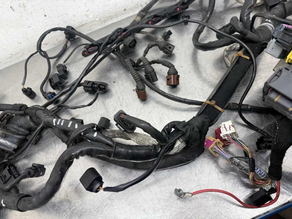 Audi RS4 B7 4.2 V8 BNS Manual Engine Wiring Loom Harness 8E2971072RT 2006-2008 - Image 3 of 4