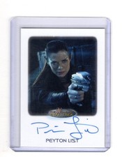 WOMEN OF STAR TREK ARTS & IMAGES PEYTON LIST AUTOGRAPH 2021 ARCHIVE BOX EXCLUSIV