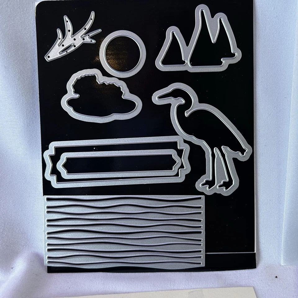 Troqueles Stampin' Up Lakeside Framelits 146351, Big shot, Sizzix Foto 2 de 4