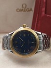 Omega Seamaster 120 Mens Watch ST 396.1501 Box and booklet 18k Solid Gold 1993