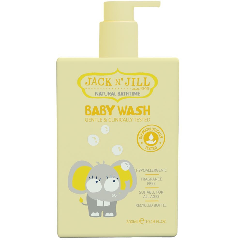 Jack N Jill Baby Wash Natural 300ml - 2 Pack - Image 2