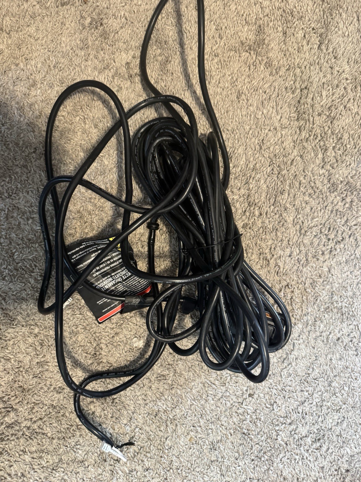 Used Genuine Part Power Cord only Assy For Ryobi 1900PSI Pressure Washer