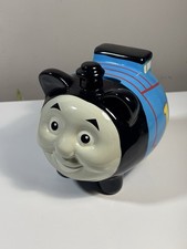 Thomas The Train Tank Engine Ceramic Coin Piggy Bank 2014 Gullane