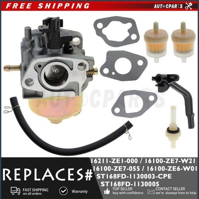 Carburetor For GX160 200 5.5 6.5HP 168F 2-3KW Generator Repl.Huayi 16100-ZE6-W01