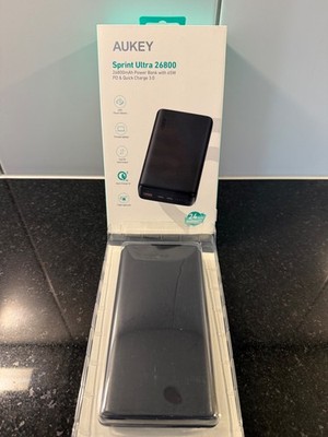 AUKEY Sprint Ultra Powerbank 26800mAh Schwarz 65W Fast Charging
