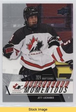 2024 Upper Deck Team Canada Juniors Prospectus Momentous Jett Luchanko READ 7yx