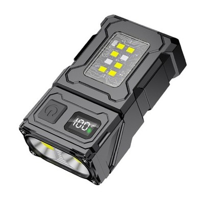High Brightness LED Work Flashlight Outdoor Lighting ABS Texture for Camping