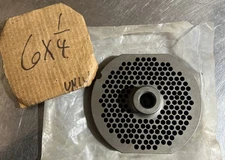 KASCO Hook-Eye 5-66 (9310-X6 1/4) Meat Grinder Die Plate Nos Surplus