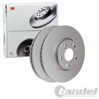 2X Nk Bremsscheiben 300Mm BelÜFtet Vorne Passend FÜR Hyundai Creta I40 IX35