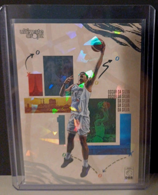 Oscar da Silva /25 - Silver Cracked Ice - Ultimate Dropz Feuer und Flamme DBB 