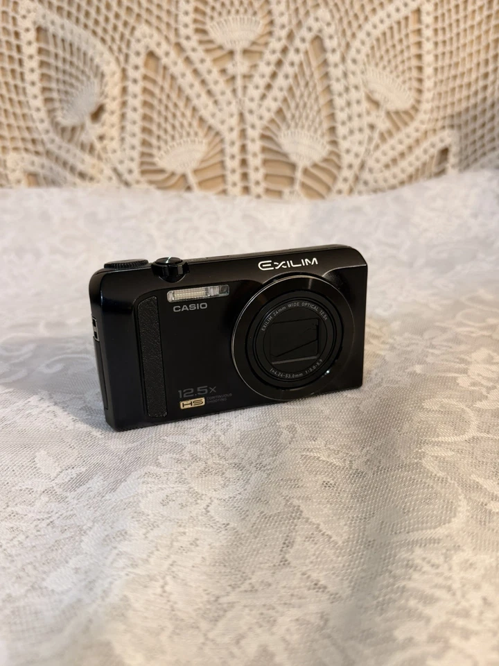 Casio Exilim EX-ZR200 16.1MP Digital Camera Black w/ Battery Charger Read Desc. - Image 2 of 4