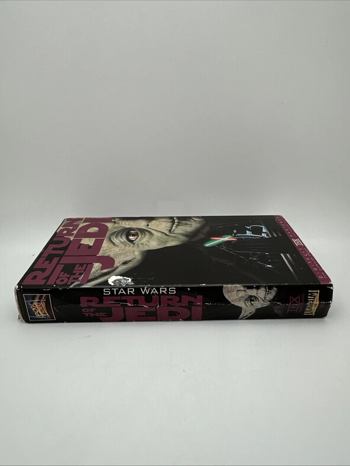 Star Wars: Return of the Jedi (VHS, 1995) THX Digitally Mastered George Lucas FS - Image 3 of 4