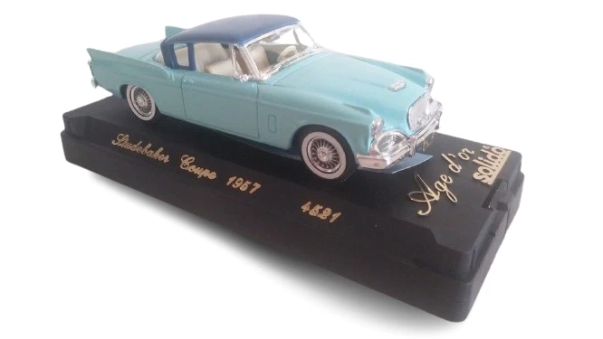STUDEBAKER COUPE' 1957 SOLIDO 1/43 - Immagine 3 di 4