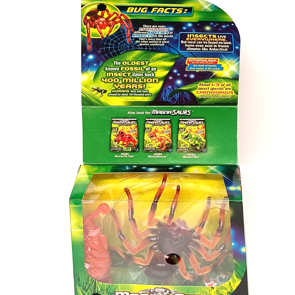 MEGA Magna Bug Spider with Red Light Up Eyes #28333 New | eBay