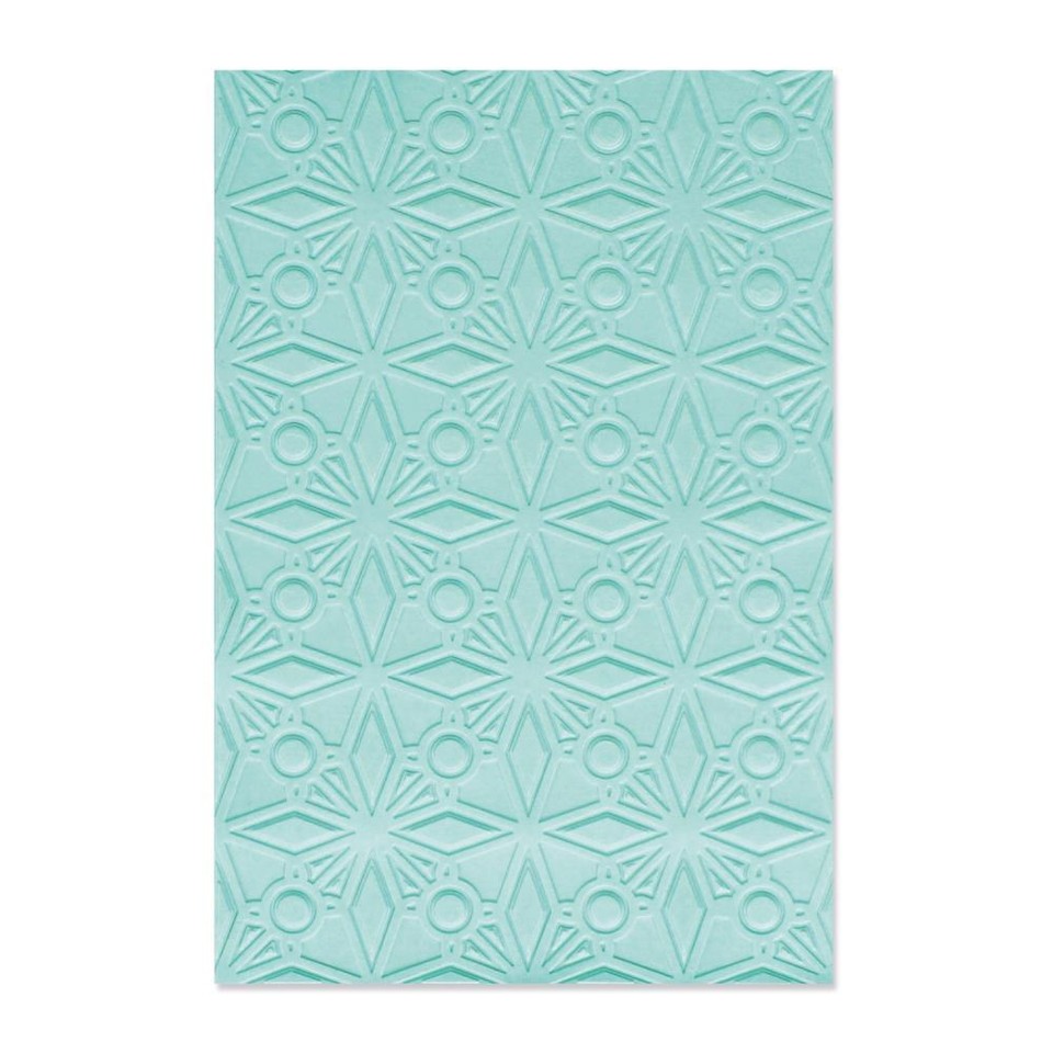 Sizzix Cartella Goffratura Rainbow Sky | Per Big Shot | Effetto Arcobaleno E Nuvole | 15.9x10.8cm - Foto 2