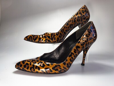 Stuart Weitzman Classic 100mm Stiletto Pump Leopard-Print