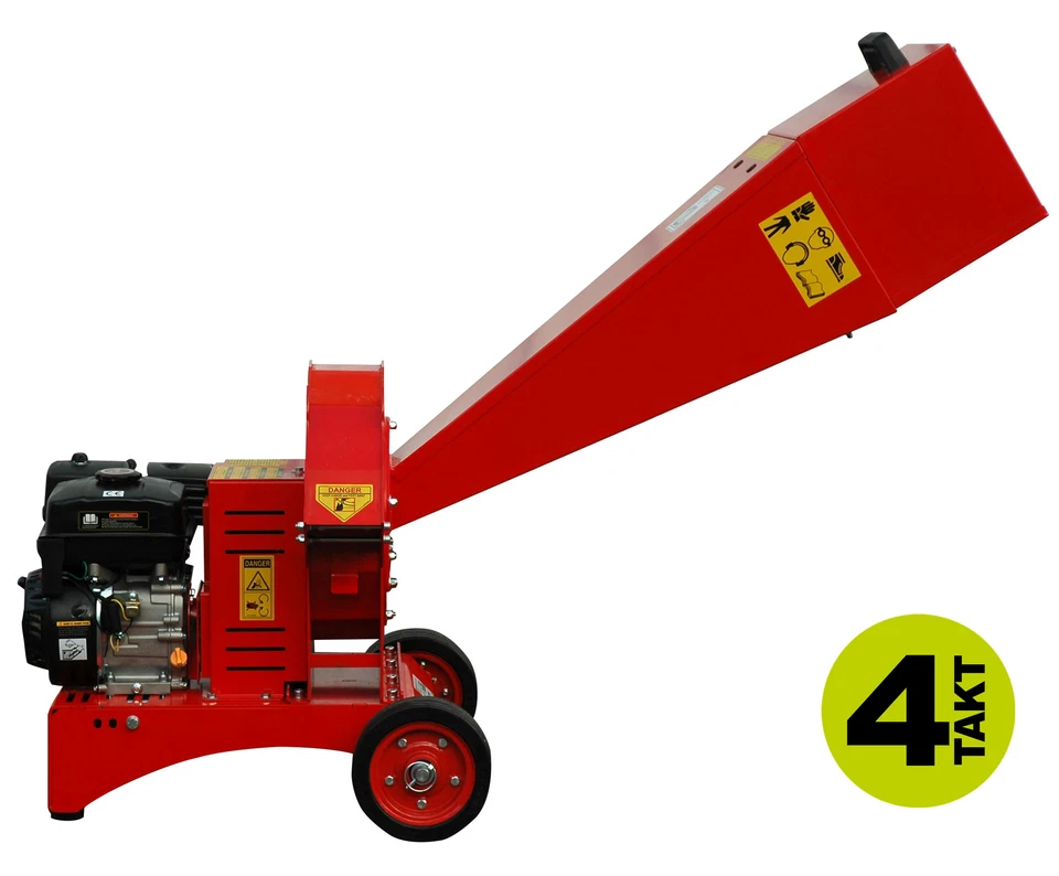 YERD Garten Häcksler BS65-50 Benzin Motor 7 PS Messer Holz Mulch Mäher Schredder - Bild 2 von 4