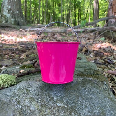 Bucket Full of Natural Ruby Rough + FREE faceted gemstone - Pick Bucket Color