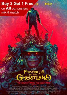 Gefangene des Geisterlandes 2021 Filmplakat A5 A4 A3 A2 A1
