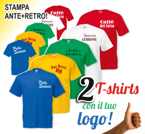 magliette con logo personalizzato