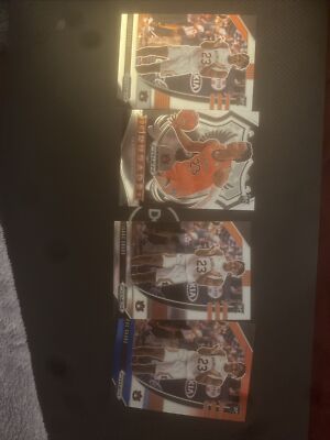 Issac Okoro Prizm Rookie 4 Lot Cavaliers! Red White And Blue, Crusade, Two Base