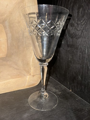 Gorham Crystal Queen’s Way Pattern 7 3/4” Wine Glasses(8) - Picture 3 of 3