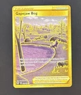 2022 Pokemon Gapejaw Bog Trainer 213/195 Sword & Shield Silver Tempest Gold Holo