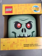 *NEW* LEGO Large Green Zombie Storage Head Container Halloween