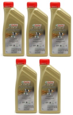 Castrol Edge Professional Longlife III Fluid Titanium 5W-30 5x 1l = 5 Liter