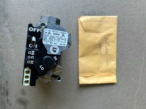 36G54-250 - White Rodgers WR Replacement 2 Stage Furnace Gas Valve NAT/LP