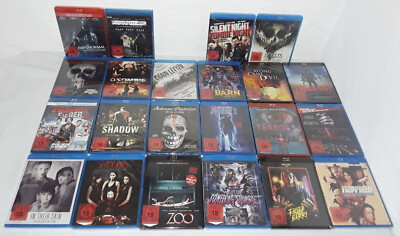 22 Horror Filme - Blu-ray - Sammlung Konvolut - Neu & Ovp
