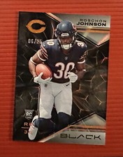 2023 PANINI BLACK SSP RC ROSCHON JOHNSON VARIANT#/25 Color Match