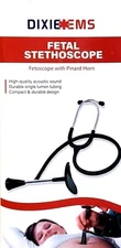 Dixie EMS Fetal Stethoscope for Baby’s Heartbeat Detection, with Pinard Horn 22"