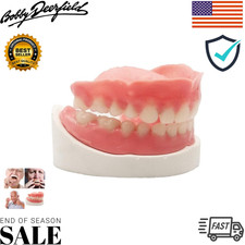 Adjustable DIY Denture Set   Full Fake Teeth ...